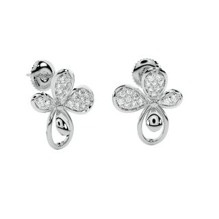 Everlee Round Diamond Stud Earrings